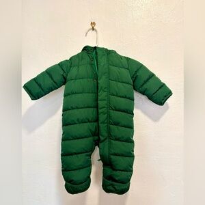 Primary Evergreen Parka Puffer Snowsuit